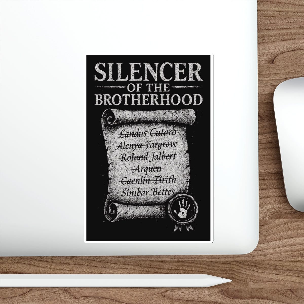 Brotherhood Die-Cut Stickers