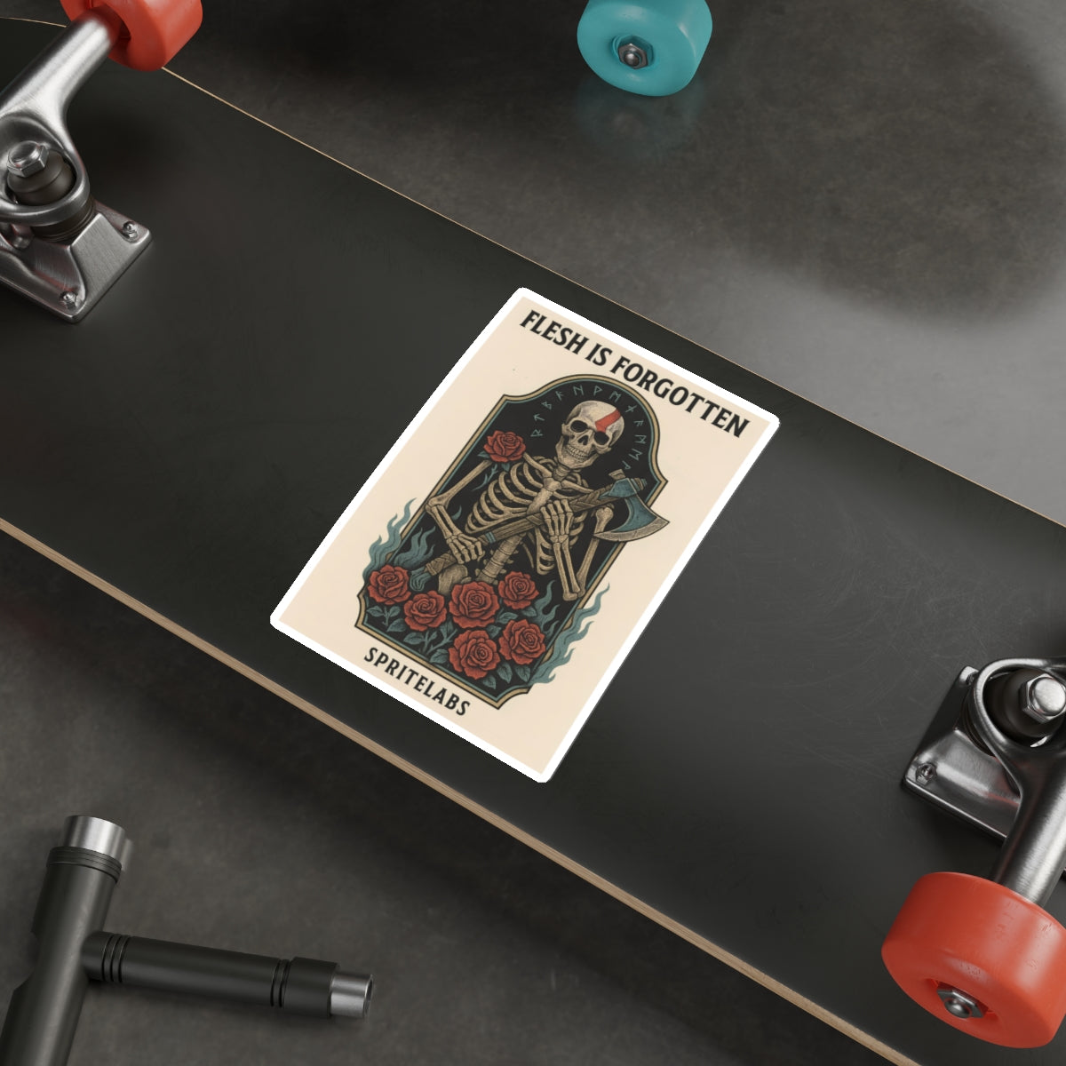Flesh Is Forgotten Die-Cut Stickers