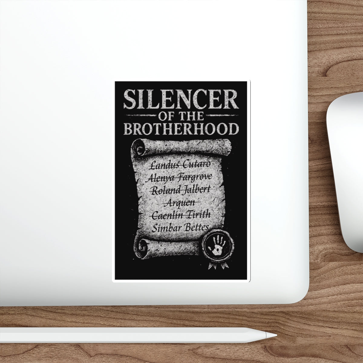 Brotherhood Die-Cut Stickers