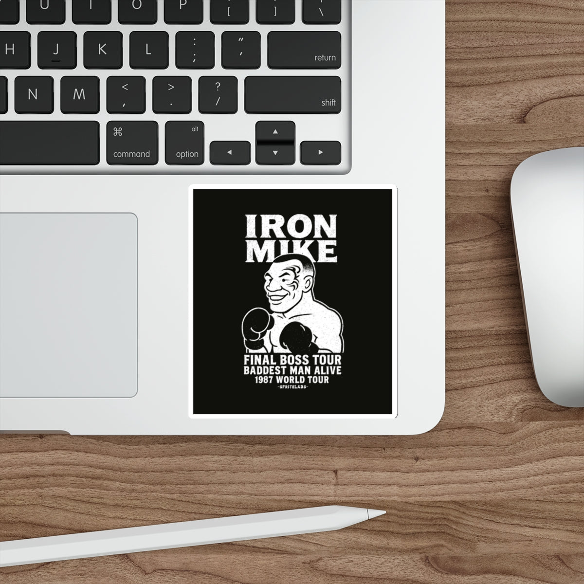 Iron Mike Die-Cut Stickers