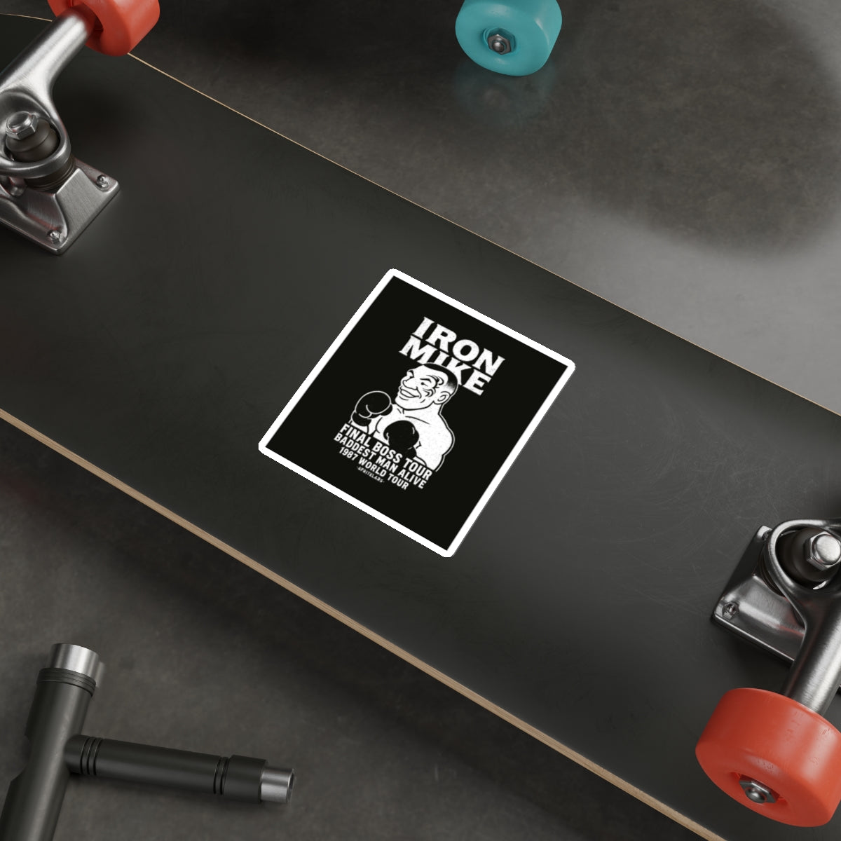 Iron Mike Die-Cut Stickers