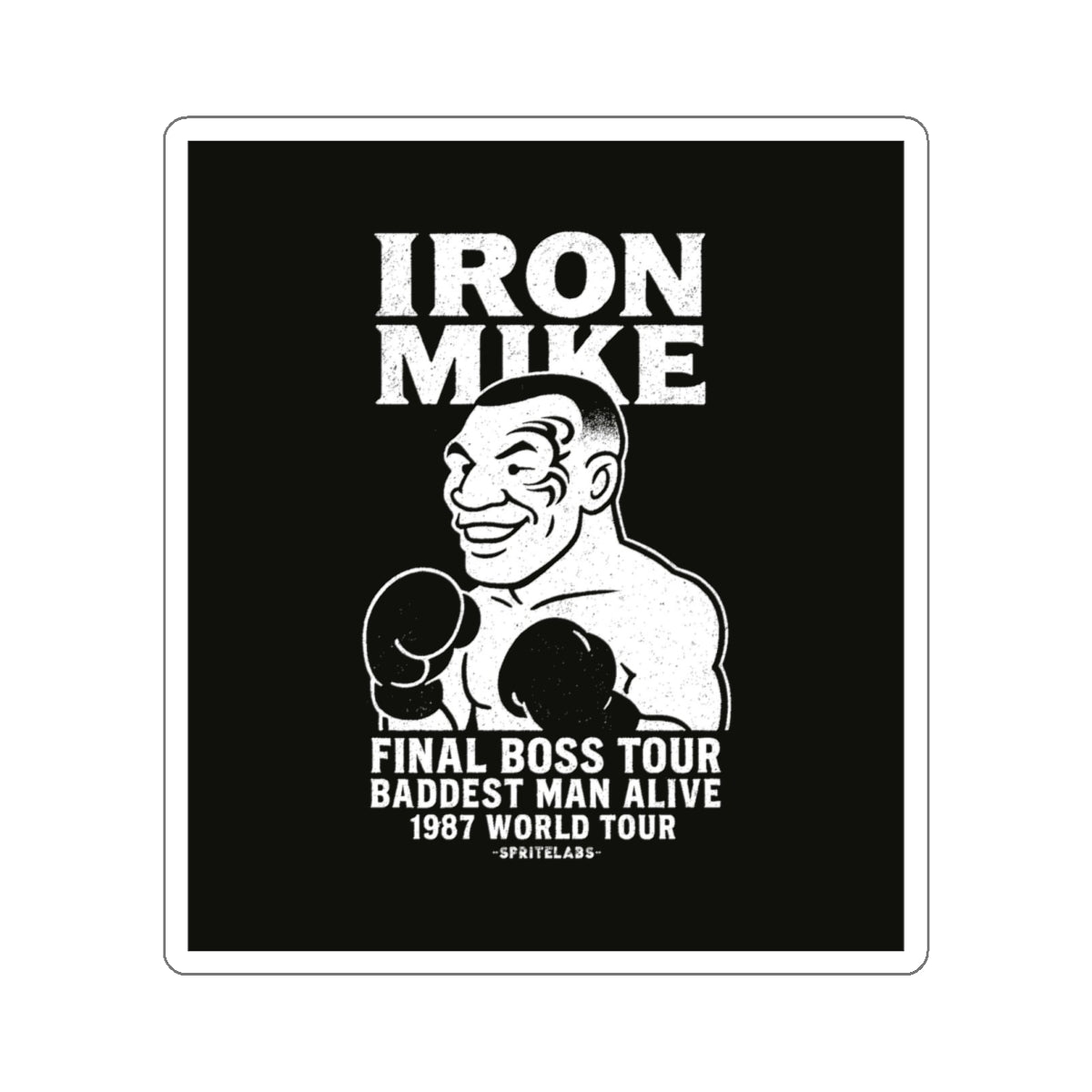 Iron Mike Die-Cut Stickers