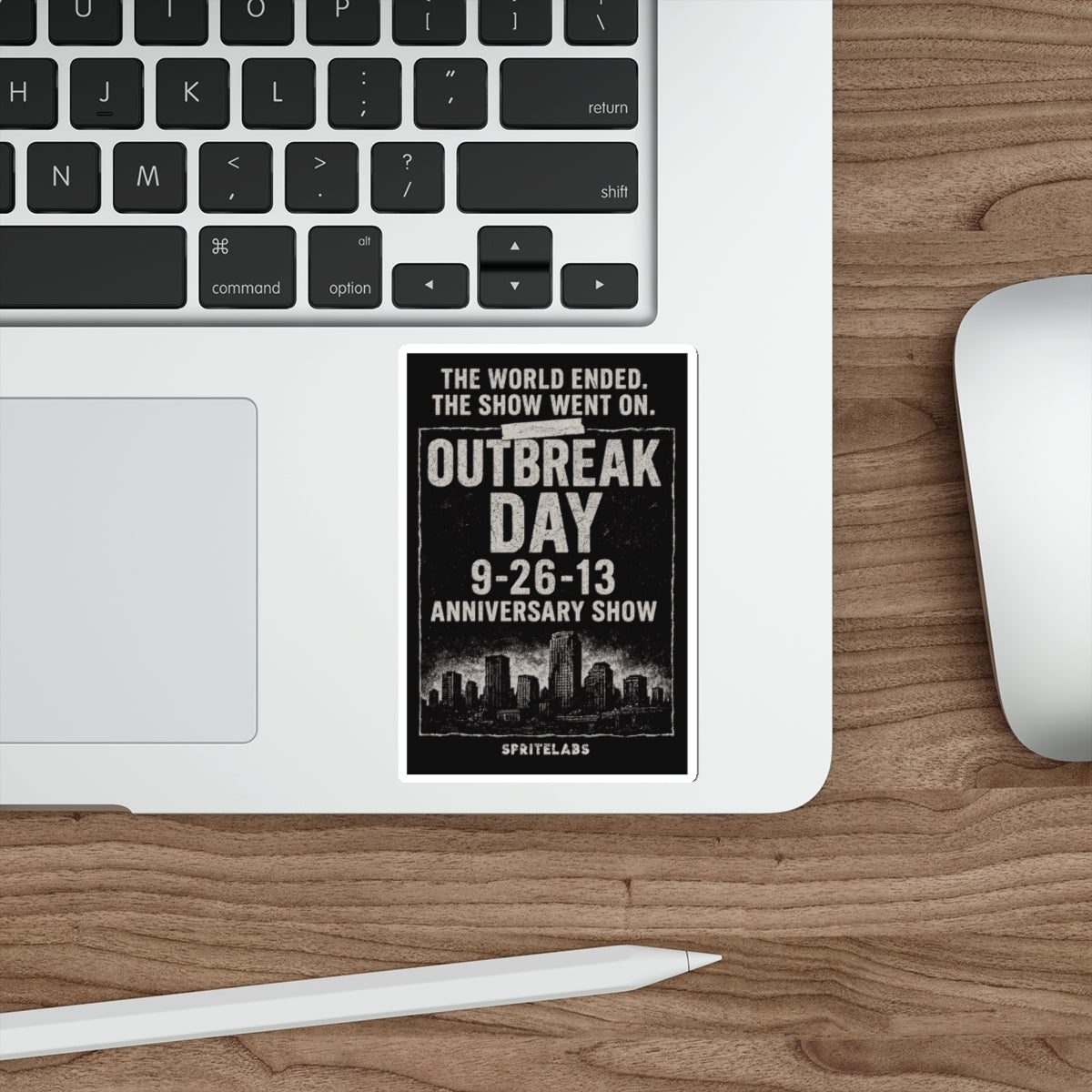 Outbreak Day Die-Cut Stickers