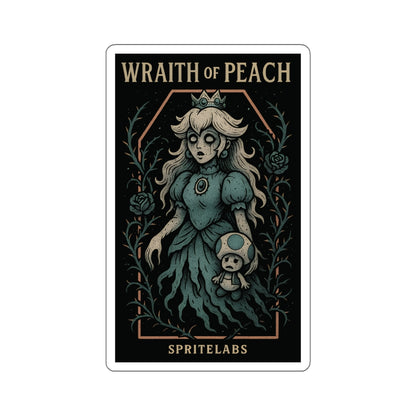 Wraith Of Peach Die-Cut Stickers