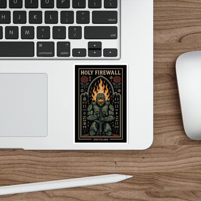 Holy Firewall Die-Cut Stickers