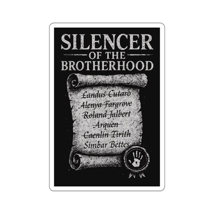 Brotherhood Die-Cut Stickers