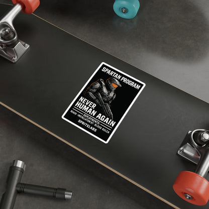 Spartan Program Die-Cut Stickers