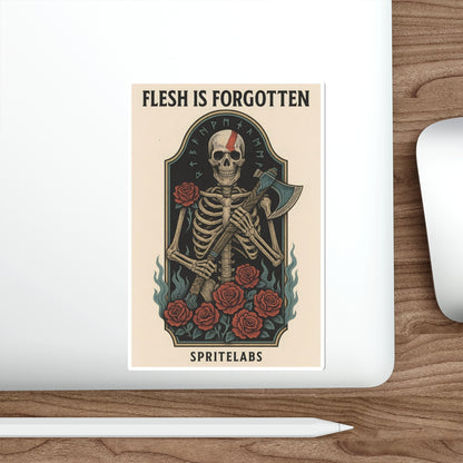 Flesh Is Forgotten Die-Cut Stickers