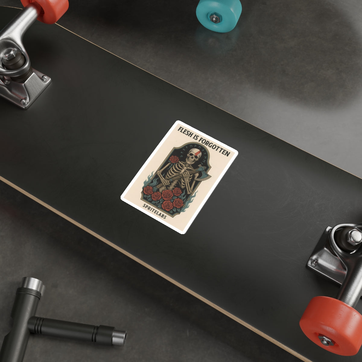 Flesh Is Forgotten Die-Cut Stickers