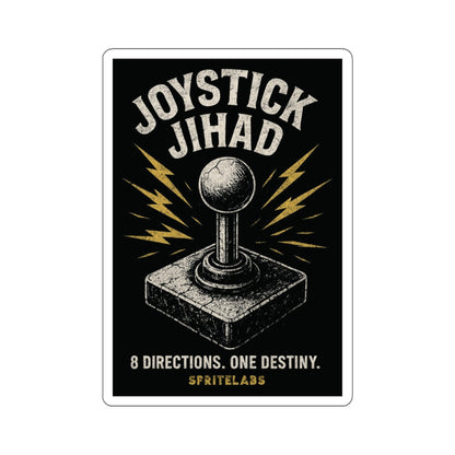 Joystick Jihad Die-Cut Stickers