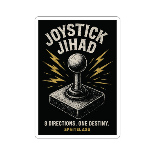 Joystick Jihad Die-Cut Stickers