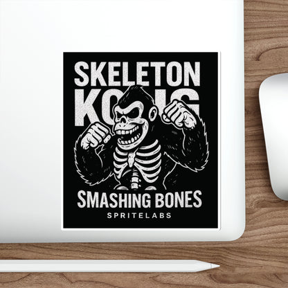 Skeleton Kong Die-Cut Stickers