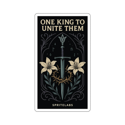 One King To Unite Them Die-Cut Stickers
