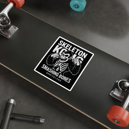 Skeleton Kong Die-Cut Stickers