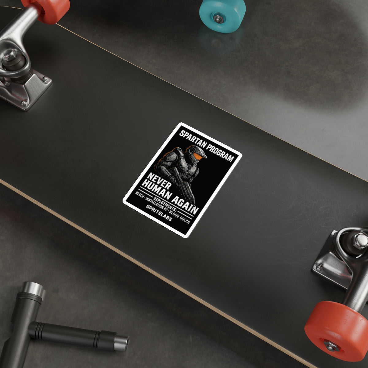 Spartan Program Die-Cut Stickers