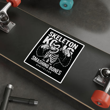 Skeleton Kong Die-Cut Stickers
