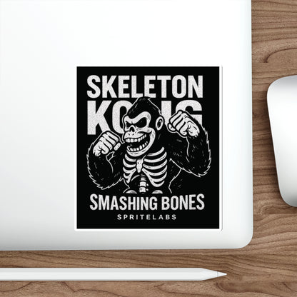 Skeleton Kong Die-Cut Stickers