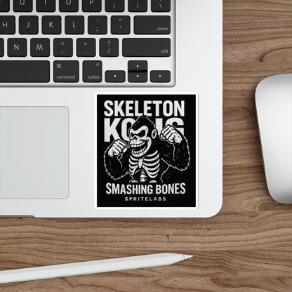 Skeleton Kong Die-Cut Stickers