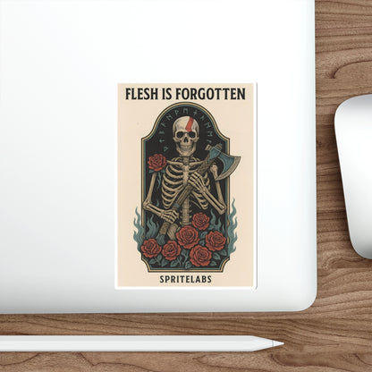 Flesh Is Forgotten Die-Cut Stickers
