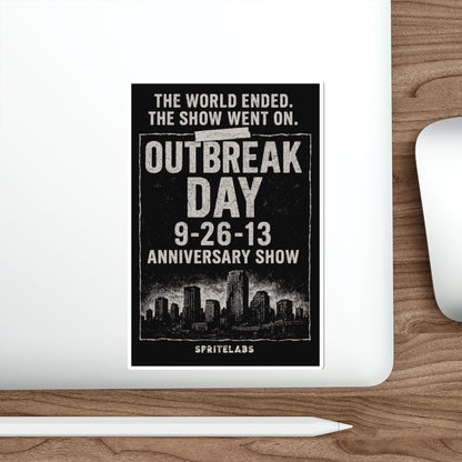 Outbreak Day Die-Cut Stickers