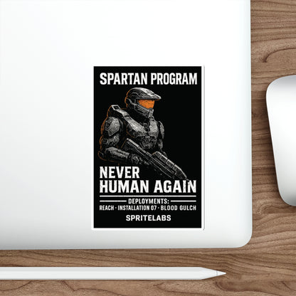 Spartan Program Die-Cut Stickers