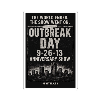 Outbreak Day Die-Cut Stickers