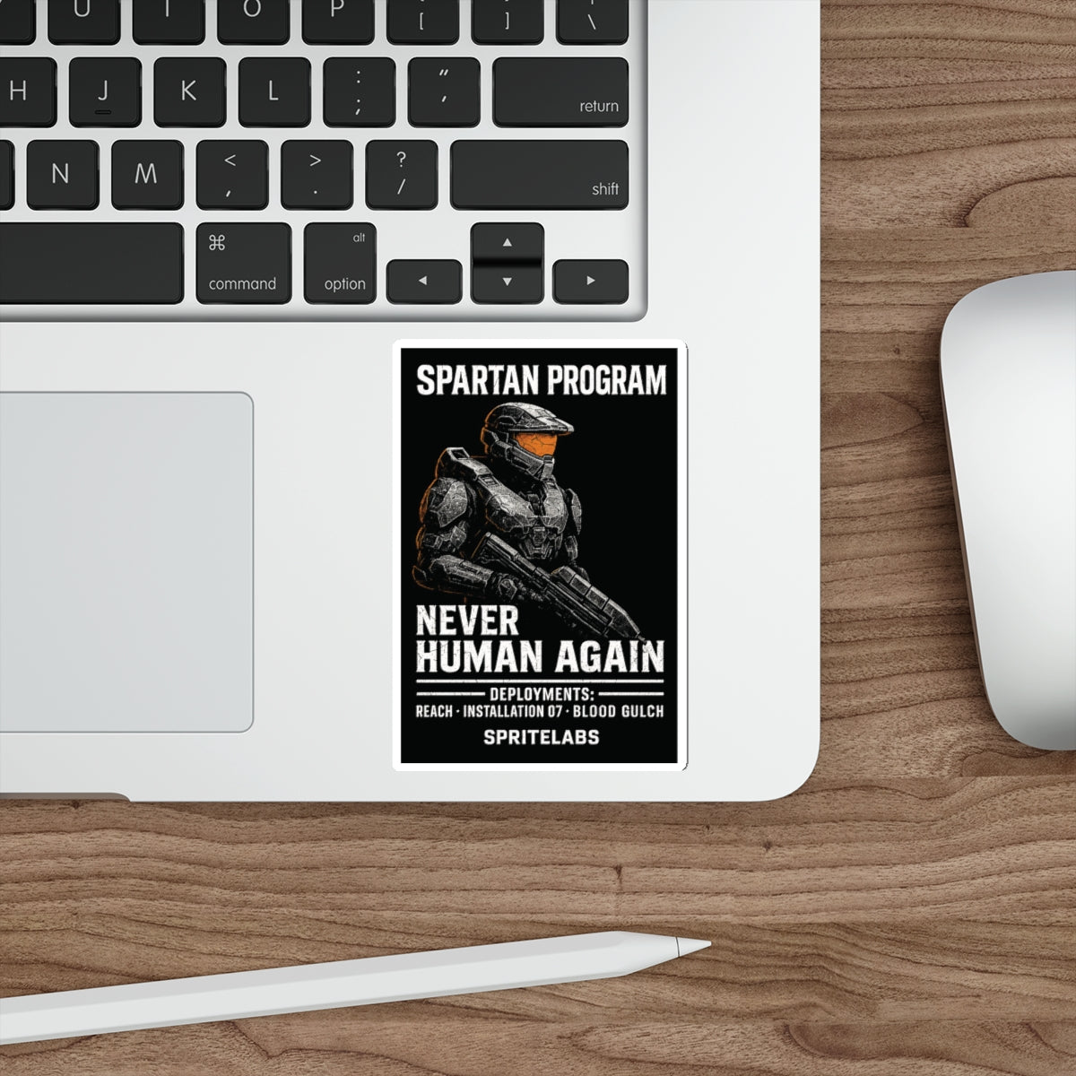 Spartan Program Die-Cut Stickers