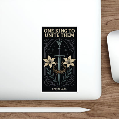 One King To Unite Them Die-Cut Stickers