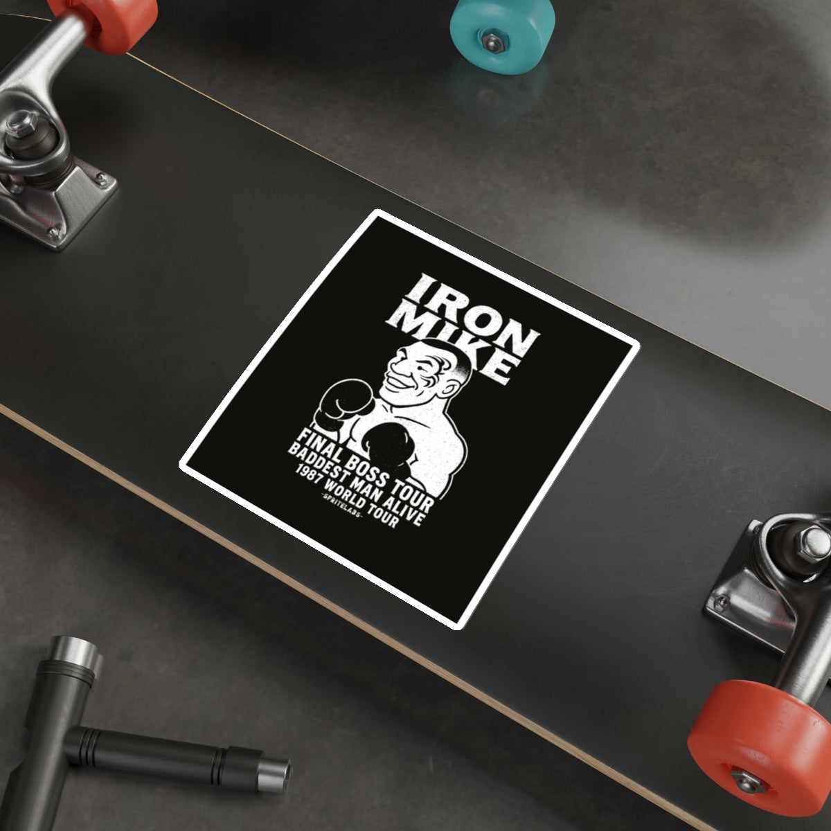 Iron Mike Die-Cut Stickers