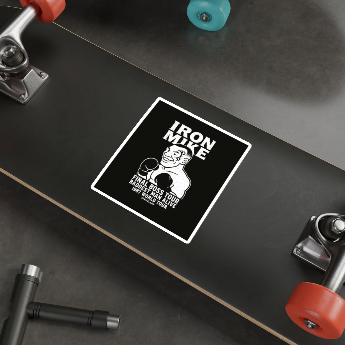 Iron Mike Die-Cut Stickers