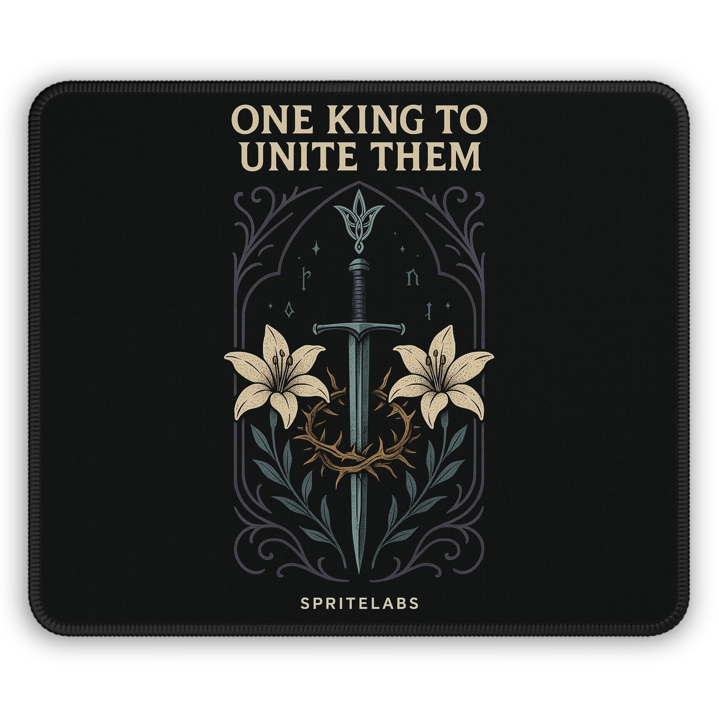 One King To Unite Them Gaming Mouse Pad