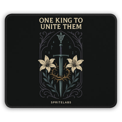 One King To Unite Them Gaming Mouse Pad