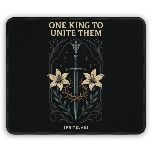 One King To Unite Them Gaming Mouse Pad