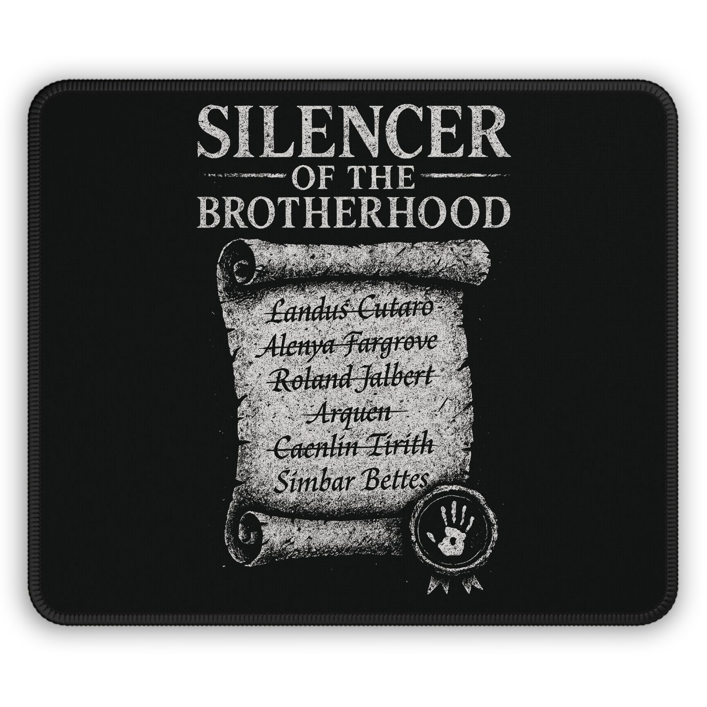 Brotherhood Gaming Mouse Pad