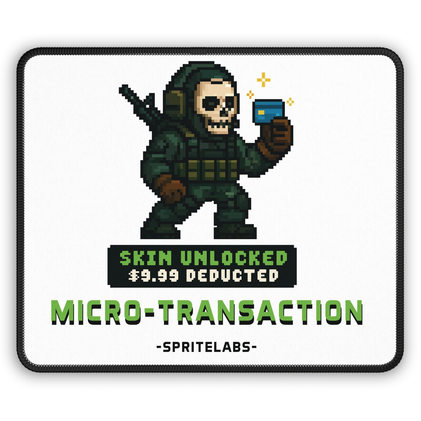 Micro Transactions Gaming Mouse Pad