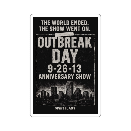 Outbreak Day Die-Cut Stickers