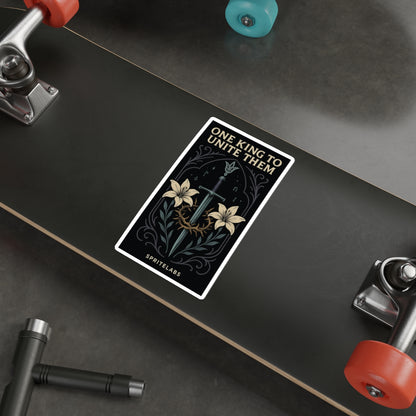 One King To Unite Them Die-Cut Stickers
