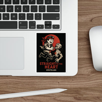 Straight To The Heart Die-Cut Stickers