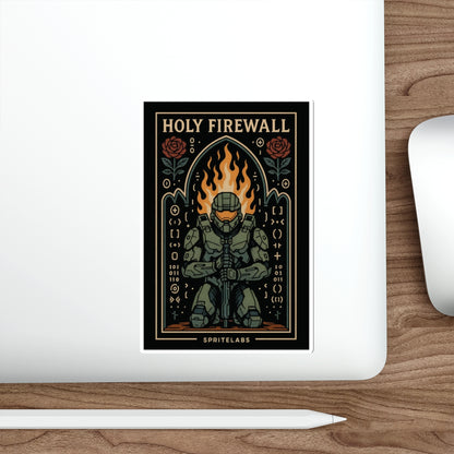 Holy Firewall Die-Cut Stickers