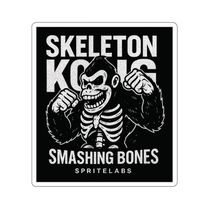 Skeleton Kong Die-Cut Stickers