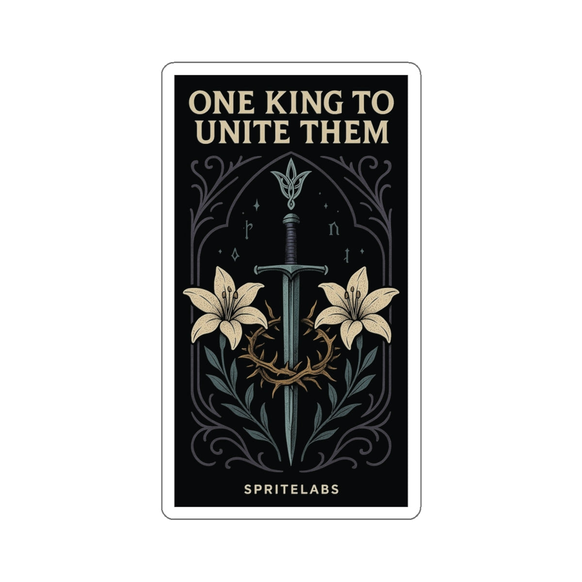 One King To Unite Them Die-Cut Stickers