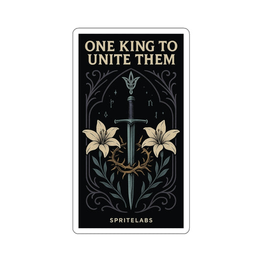 One King To Unite Them Die-Cut Stickers