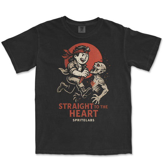 Straight To The Heart Premium Short Sleeve T-Shirt