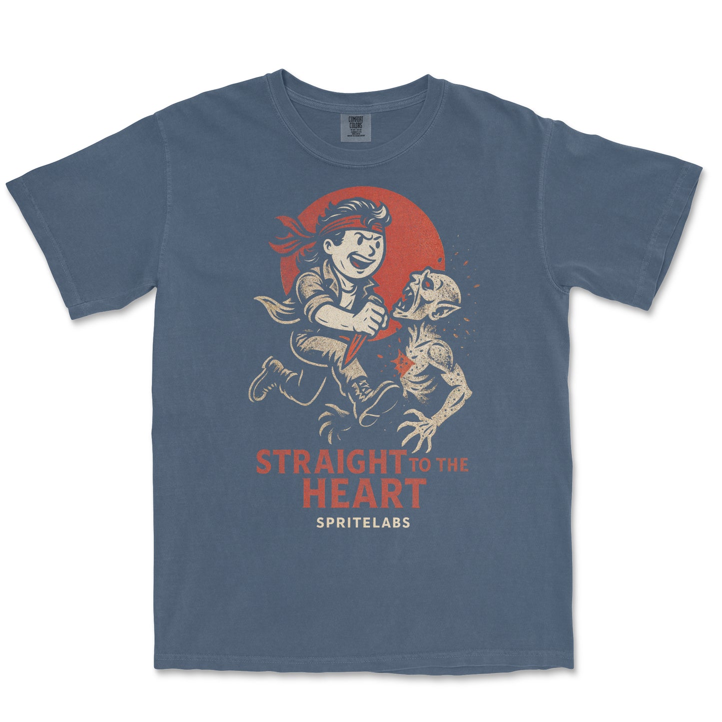 Straight To The Heart Premium Short Sleeve T-Shirt