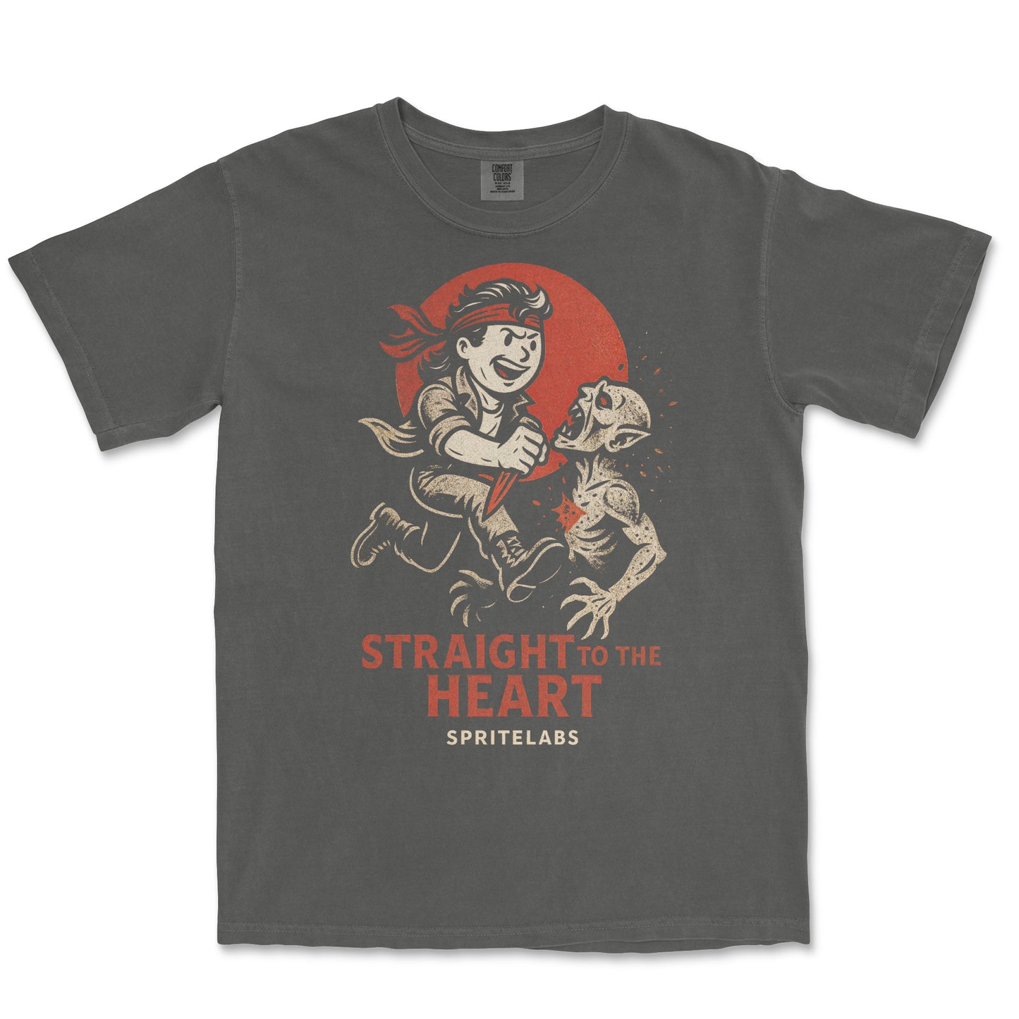 Straight To The Heart Premium Short Sleeve T-Shirt